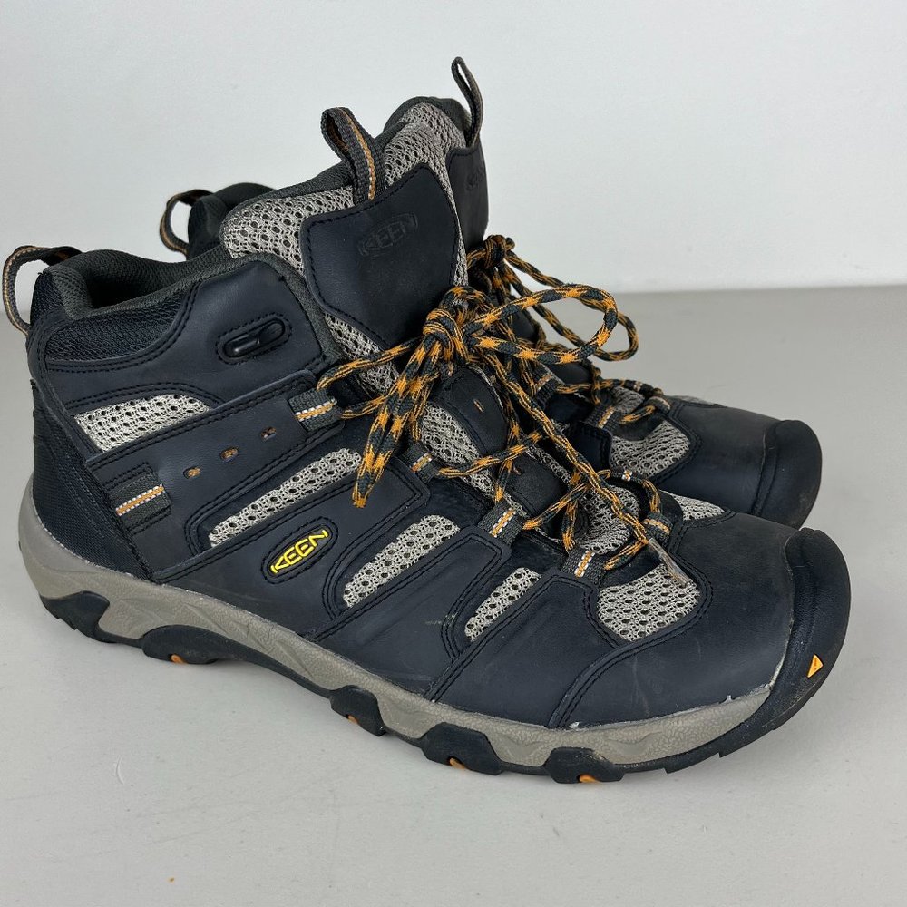 KEEN KOVEN MID WATER-PROOF HIKING BOOTS 1011893 MENS SIZE 12